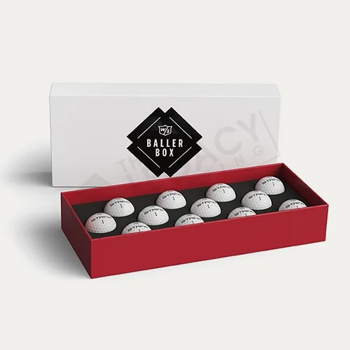 Premium golf ball packaging boxes
