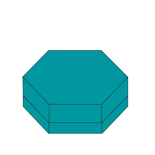 hexagon 2 pc design ready