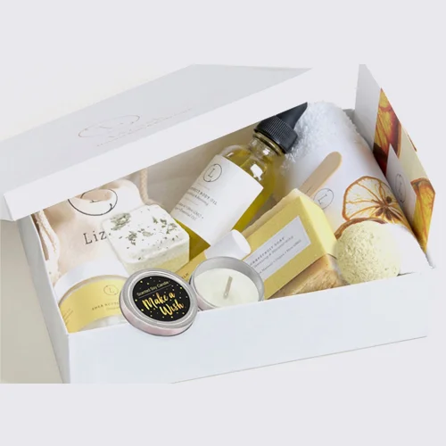 luxury hotel and spa boxes