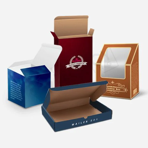 retail product boxes