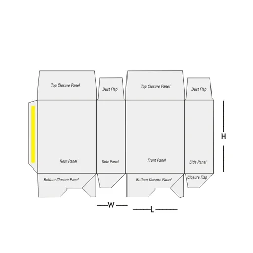 seal end auto bottom boxes template