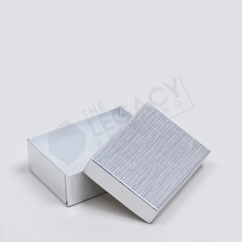 silver foil packaging box
